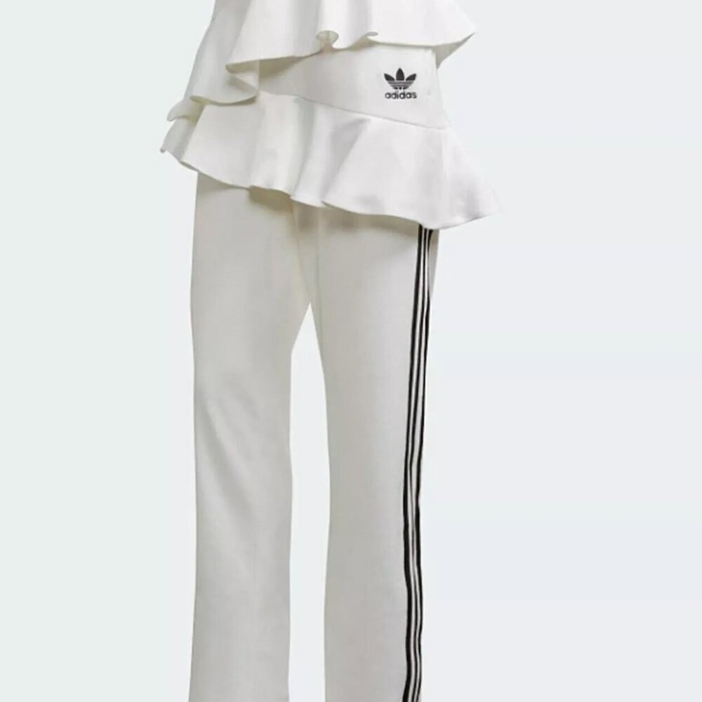 Adidas Originals X J Koo White Velour Track Pants sz L